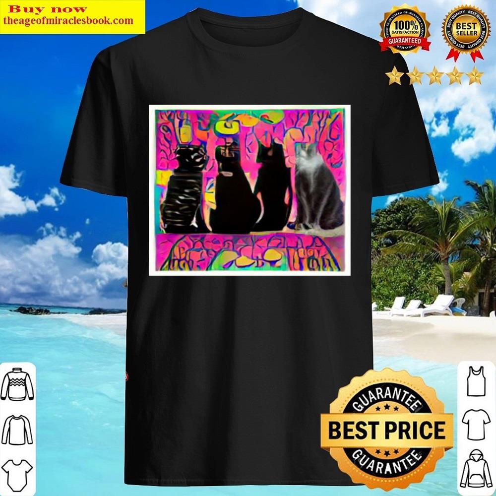 Psychedelic Kool Kats Shirt
