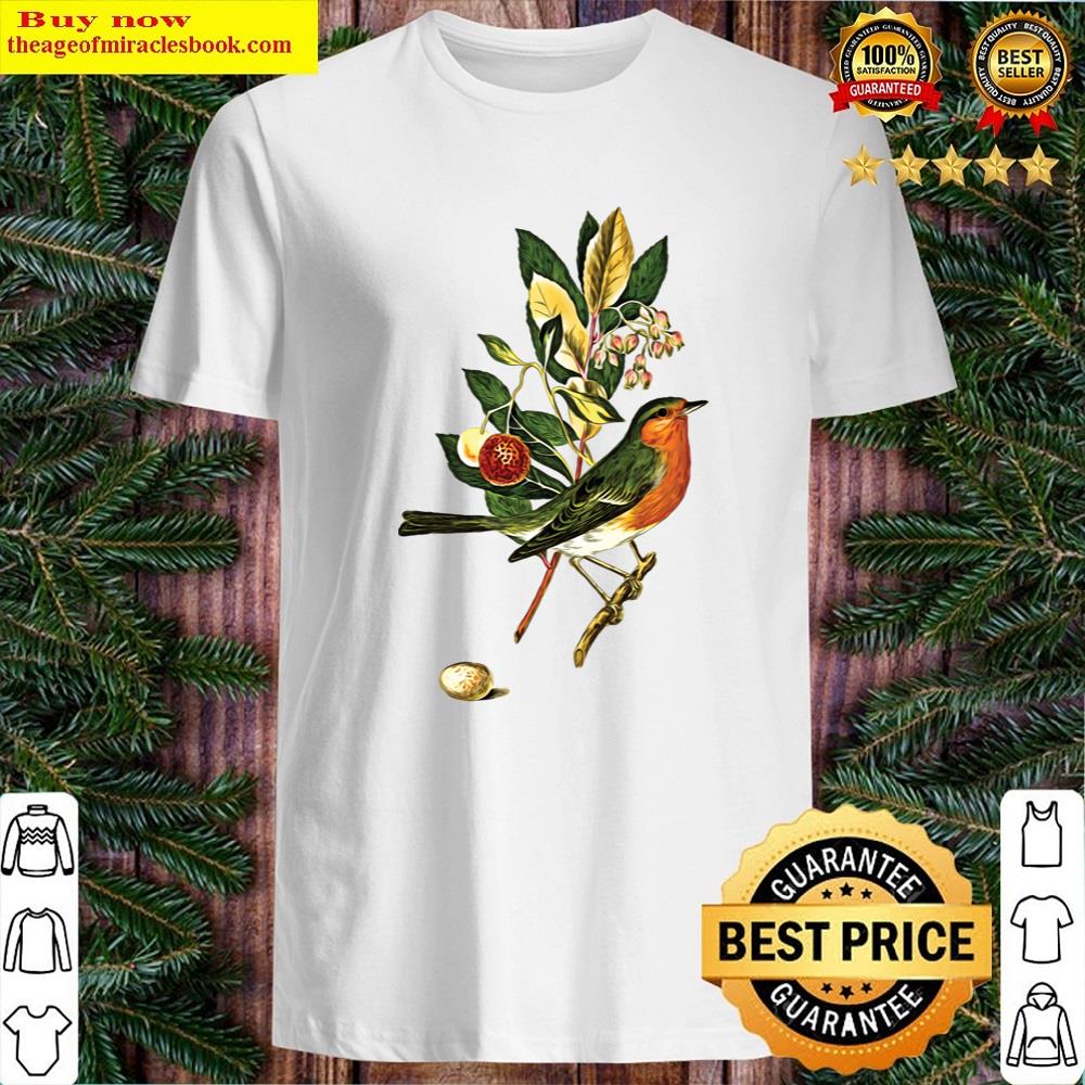 Red Robin Bird Shirt