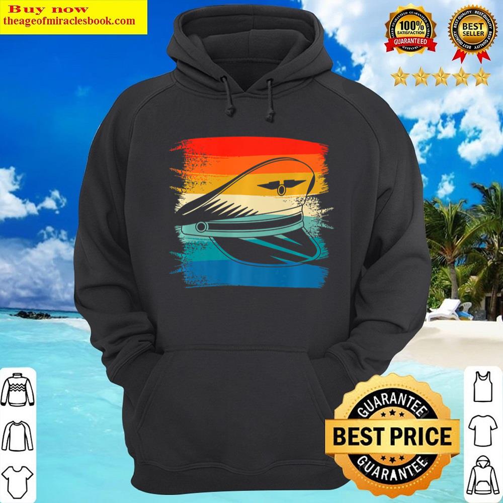 Alternative view of Retro Vintage Pilot Aviation Shirt