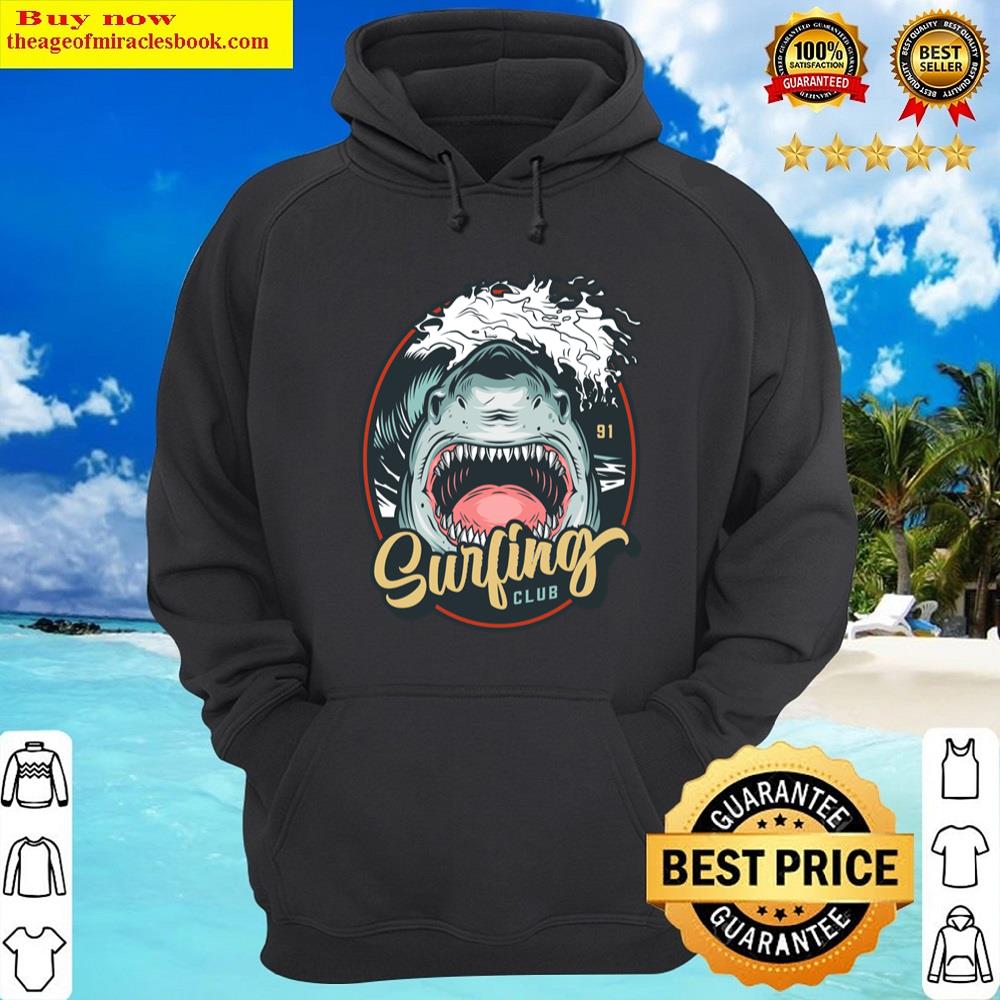 Alternative view of Shark Sighted Keep Out Shirt