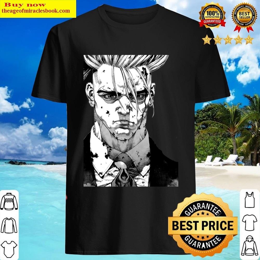 Sun Ken Rock Stickers Shirt