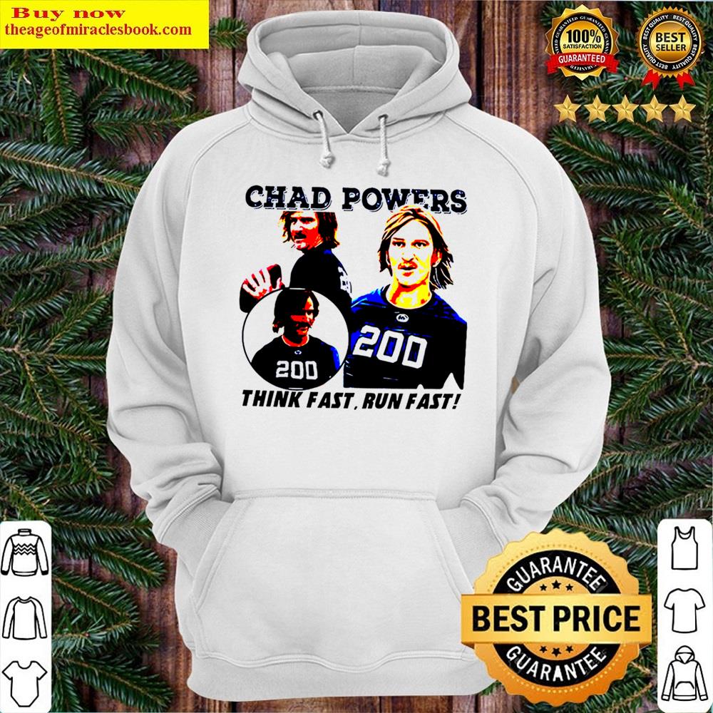 Alternative view of Think Fast Run Fast Chad Powers Shirt