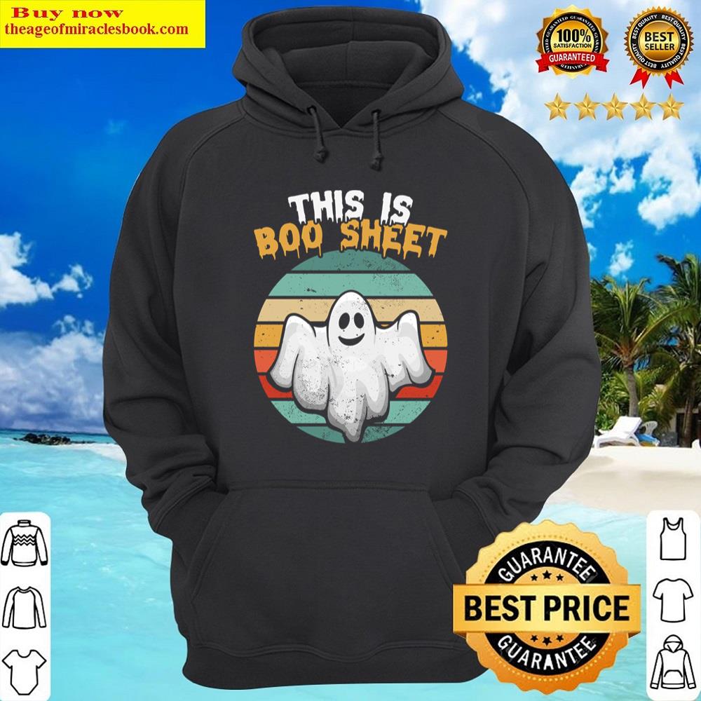 Alternative view of This Is Boo Sheet Ghost Retro Halloween Essential Shirt