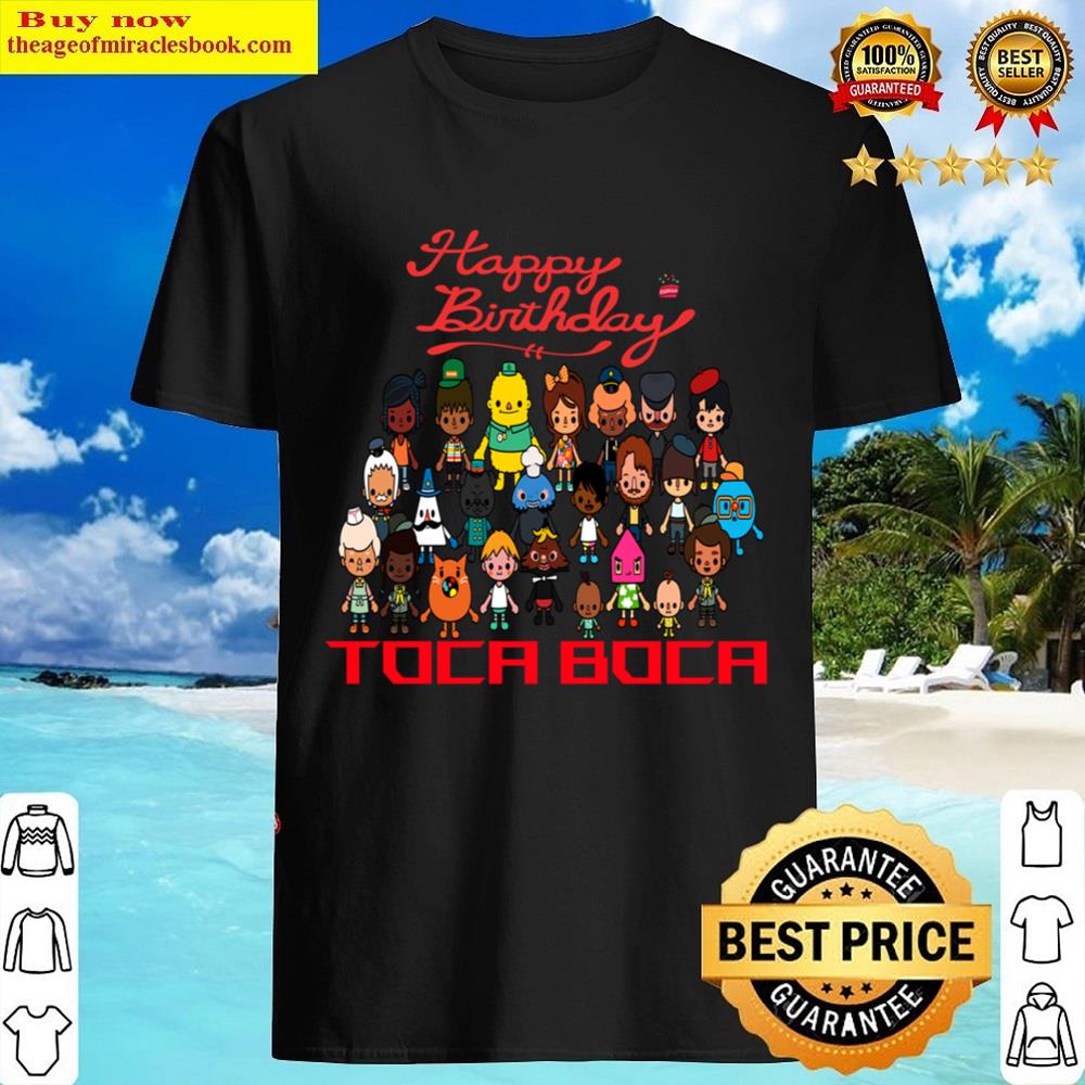 Toca Boca Birthday! Shirt Toca Boca Birthday! Shirt