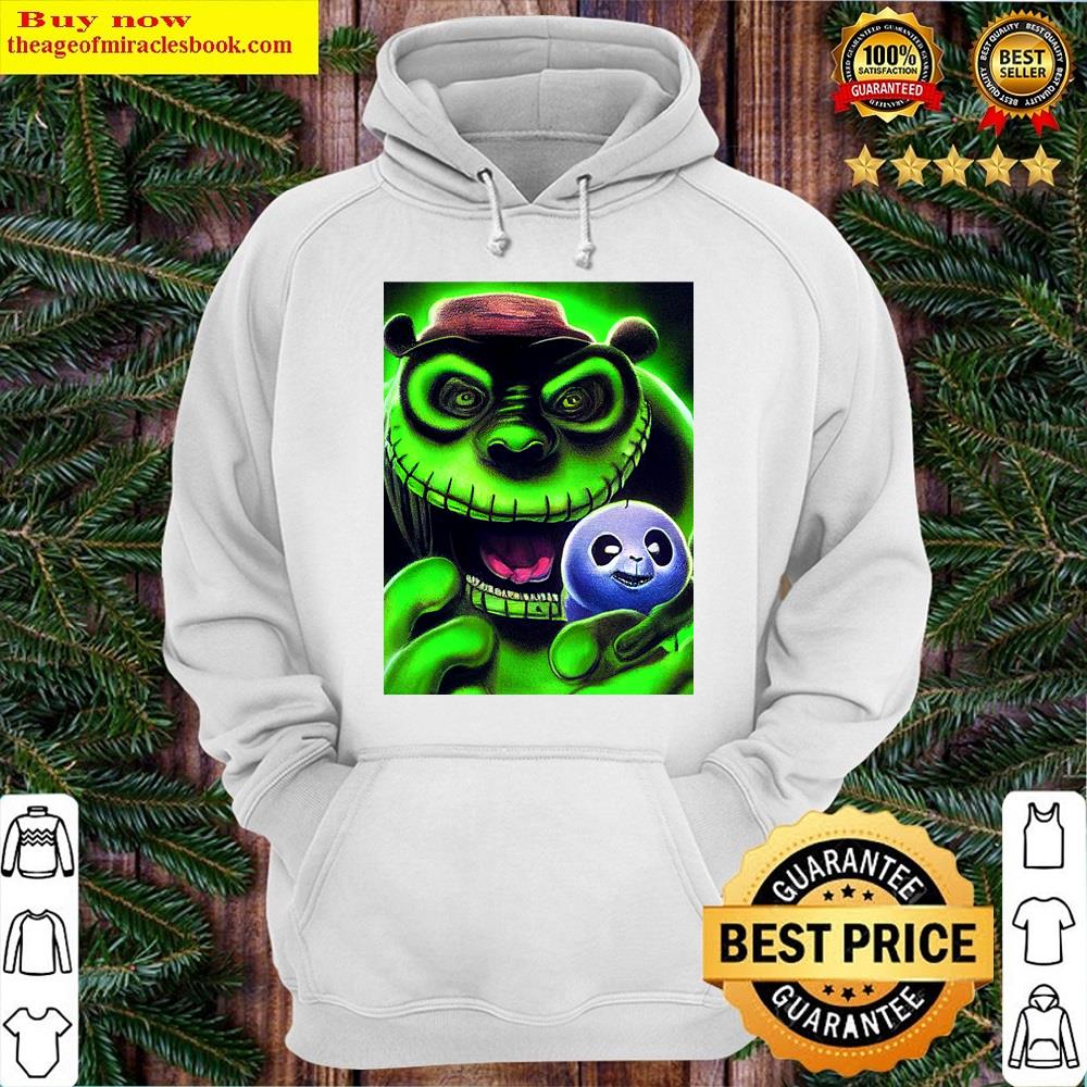 Alternative view of Upk Green Oogie Boogie Panda Shirt