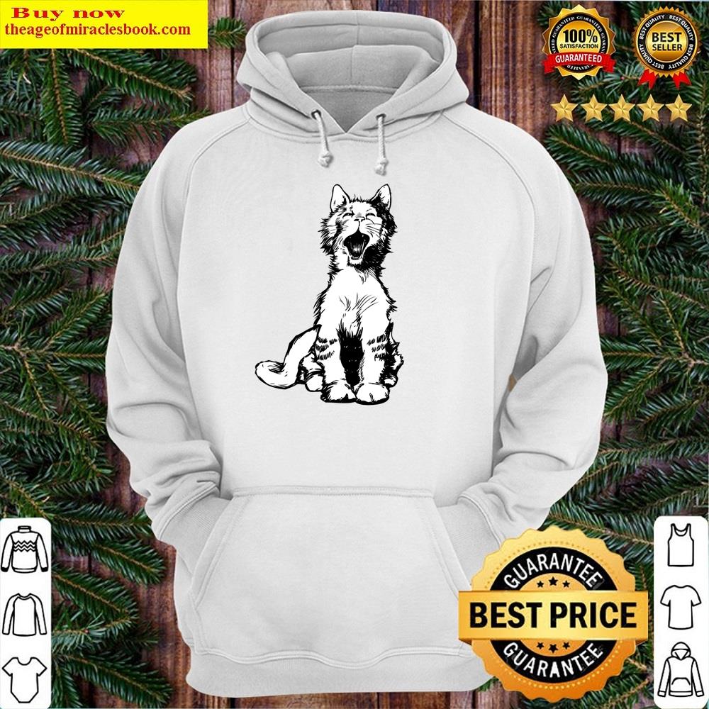 Alternative view of Vintage Yawning Cat Shirt