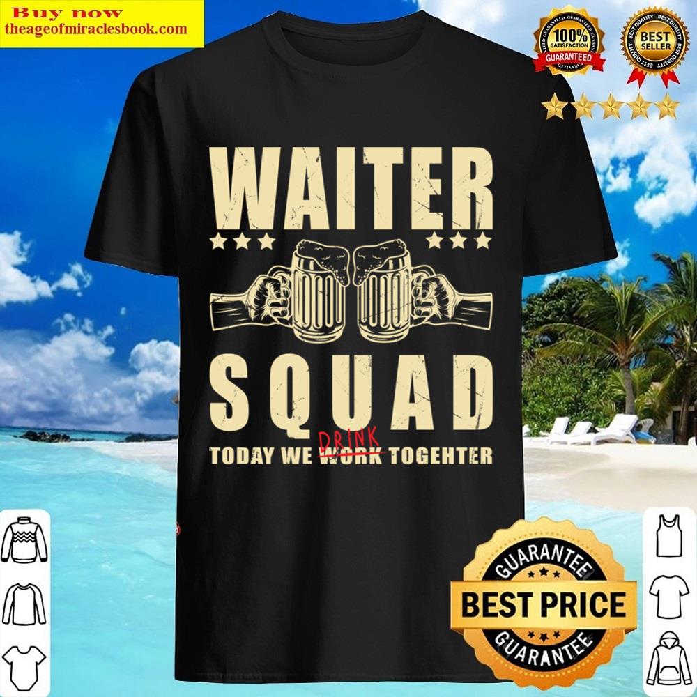 Waiter Party Crew Waiter Squad Shirt
