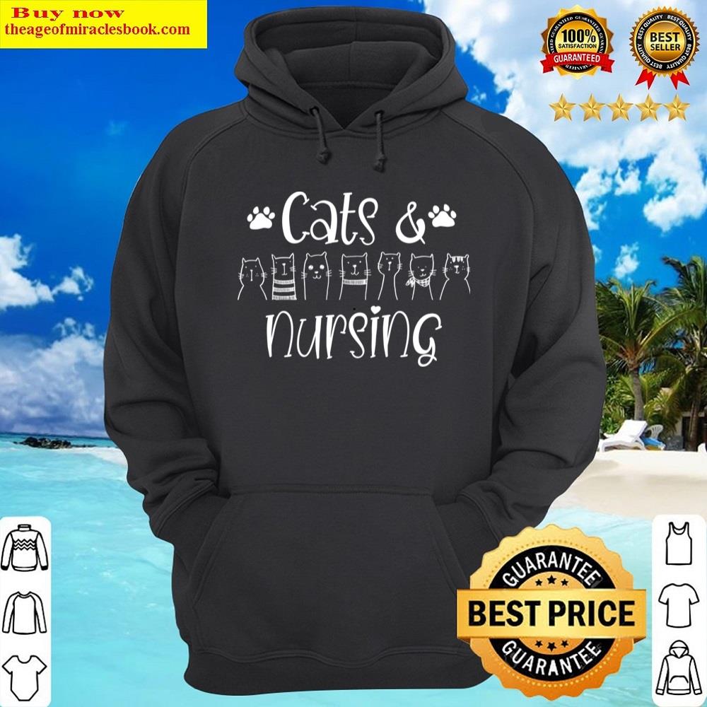 Alternative view of Cats Nursing Shirt