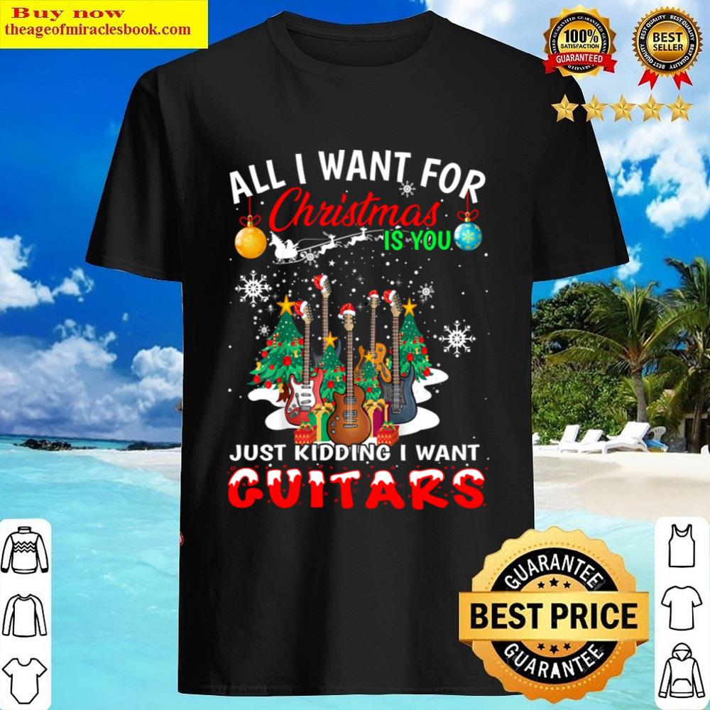 Guitar Christmas Shirt