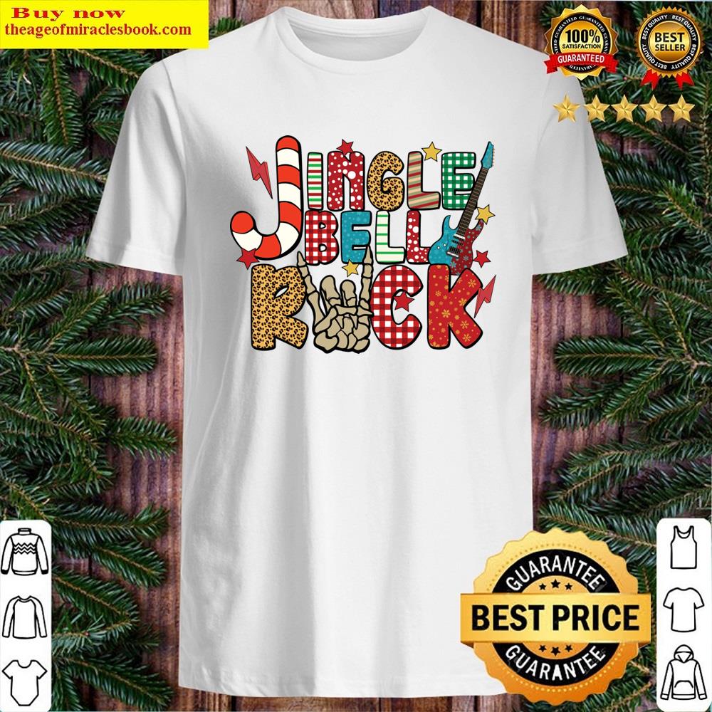 Jingle Bell Rock Skeleton Hands Shirt