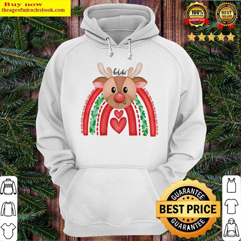 Alternative view of Rainbow Deer Christmas Shirt