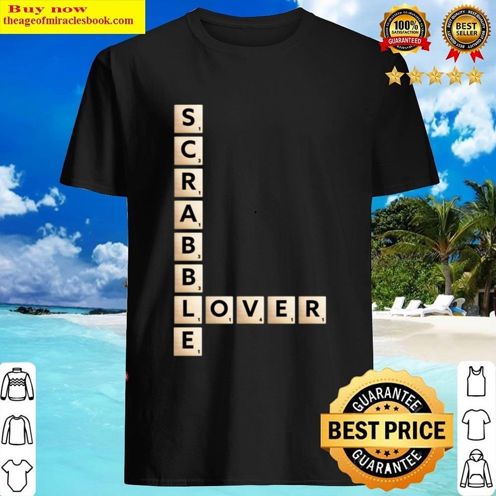 Scrabble Lover Shirt