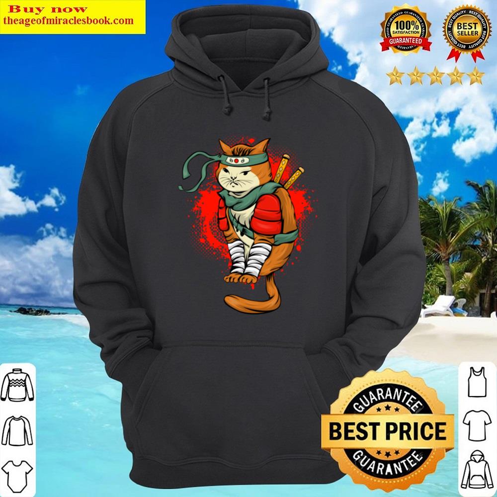 Alternative view of Shinobi Cat Shirt