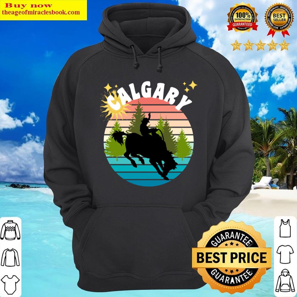 Alternative view of Vintage Calgary Alberta Shirt