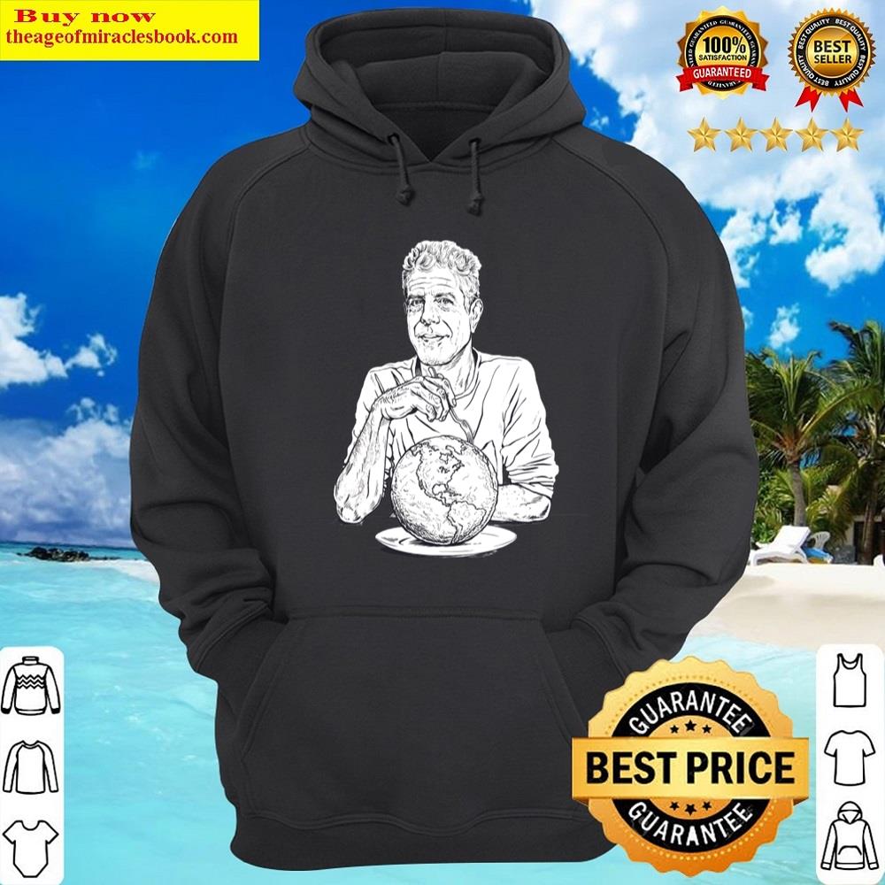 Alternative view of Anthony Bourdain Pencilart Shirt