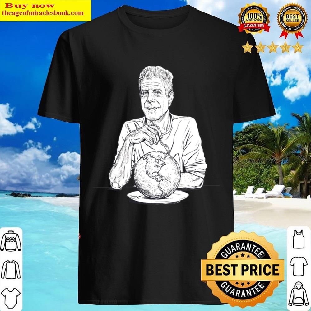 Anthony Bourdain Pencilart Shirt