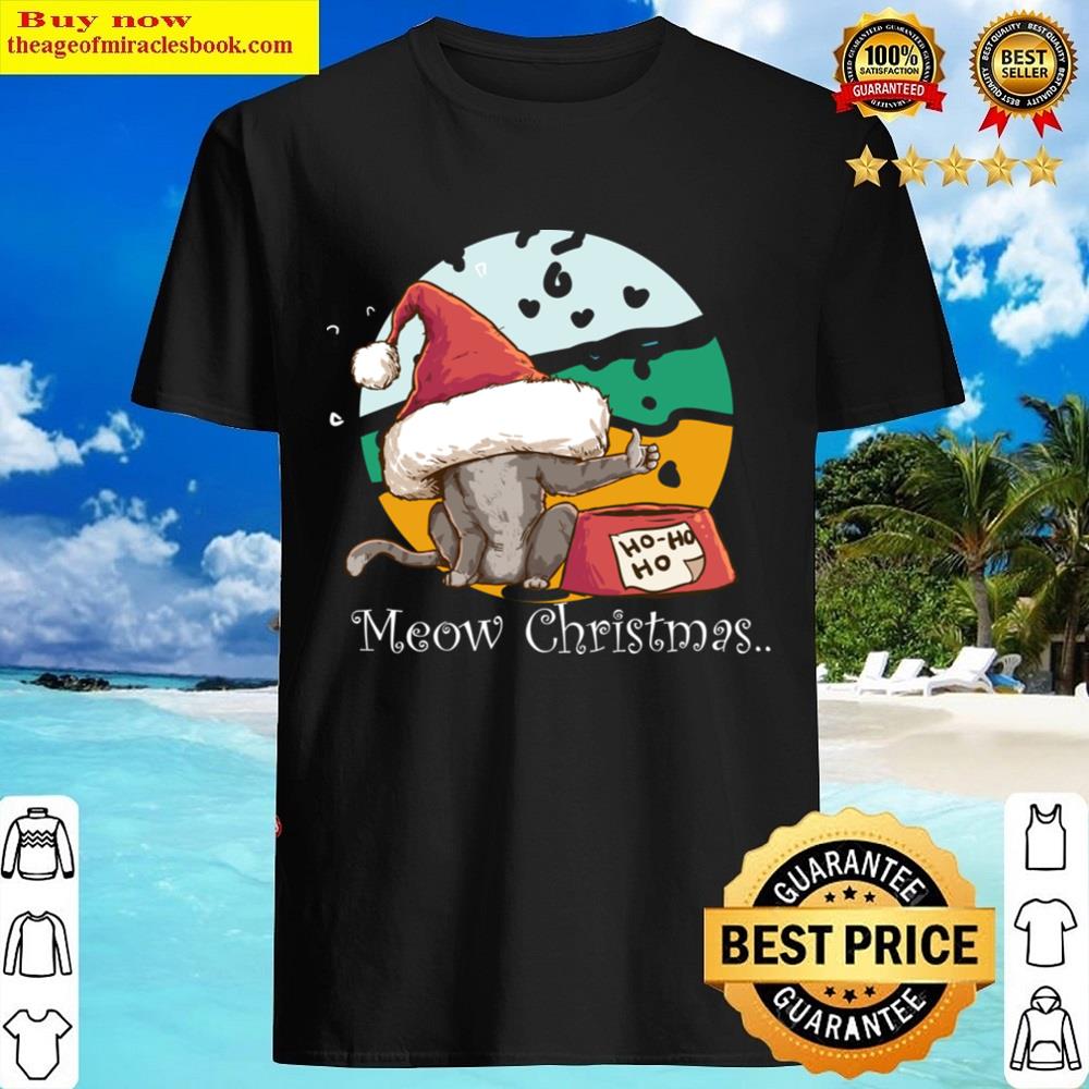 Christmas Cat Shirt