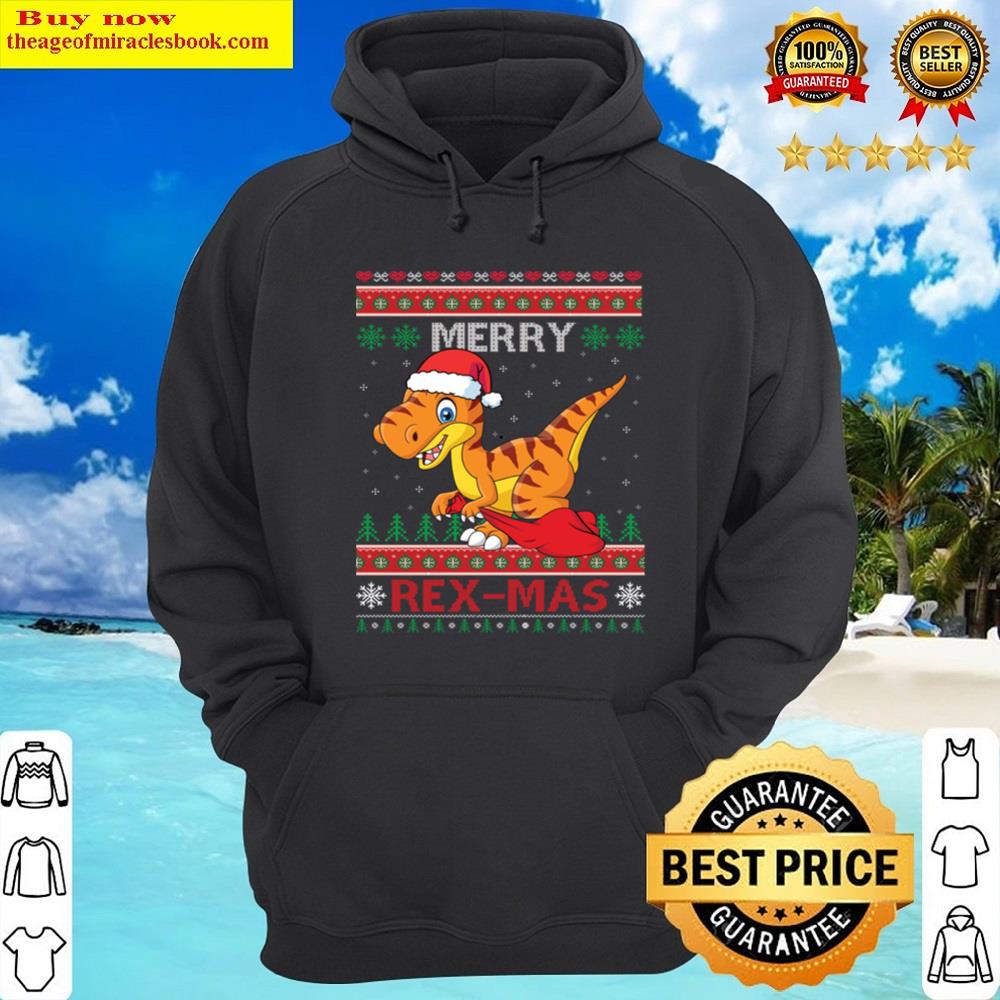 Alternative view of Merry Rexmas Ugly Shirt