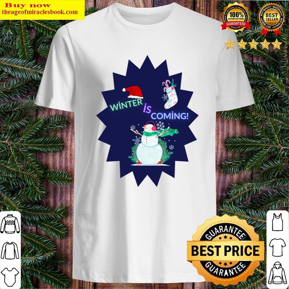 Winter Sticker Shirt