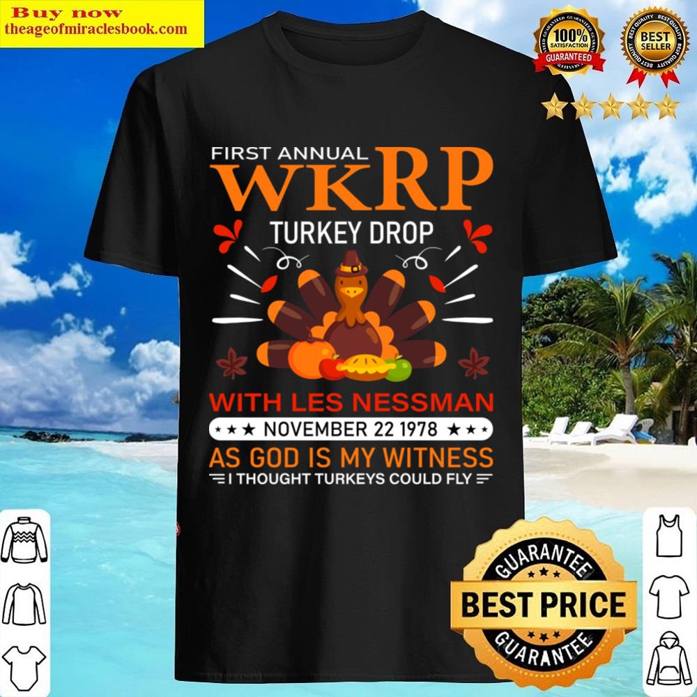 Wkrp Turkey Drop Shirt