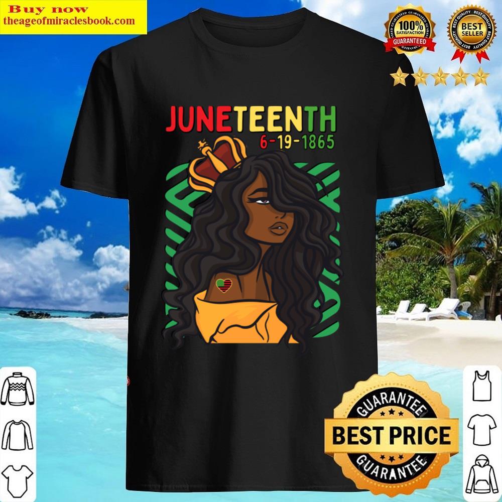 Juneteenth Melanin Queen Shirt