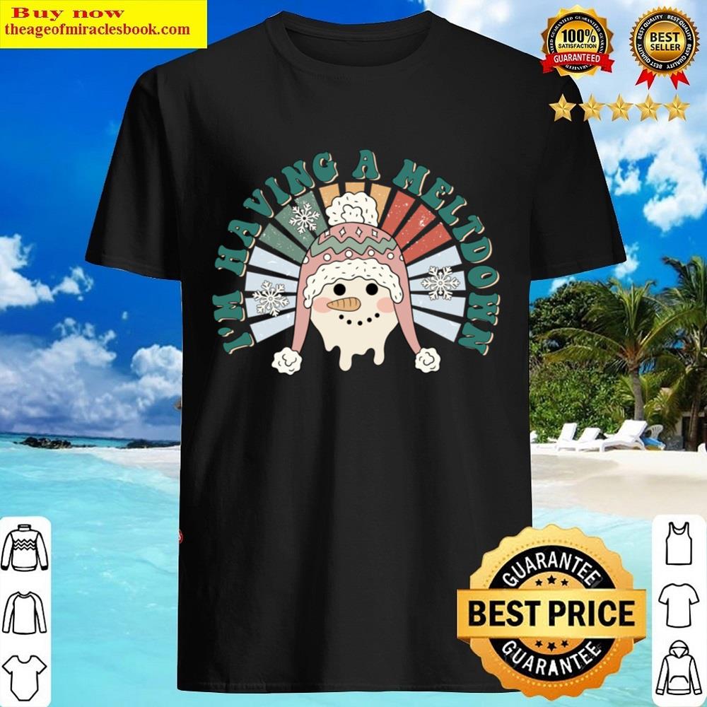 Snowman Meltdown Shirt