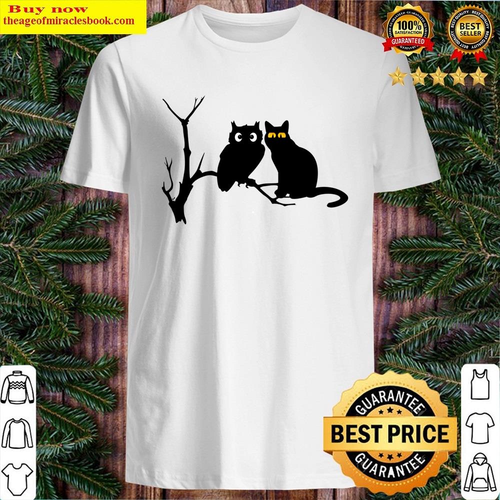 A Cat And An Owl Essential Shirt