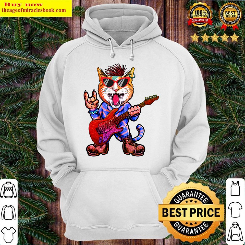 Alternative view of Punk Rockstar Kitten Shirt