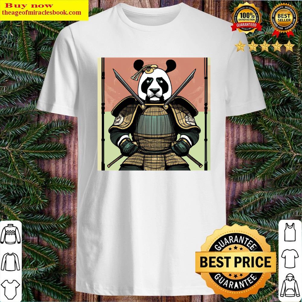 Samurai Panda Lord Long Shirt