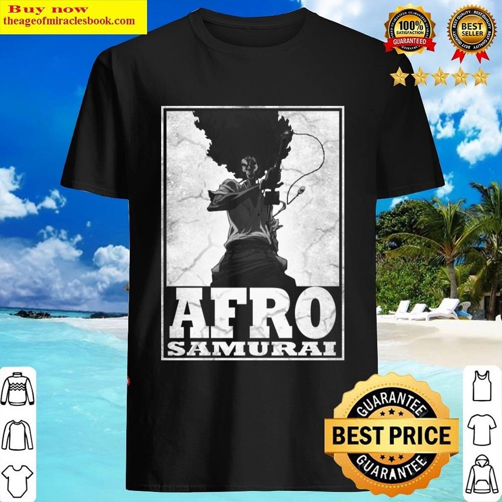 Afro Hair Samurai Shirt