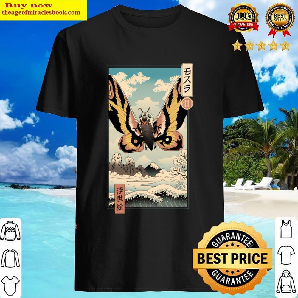 Ancient Moth Ukiyoe Shirt