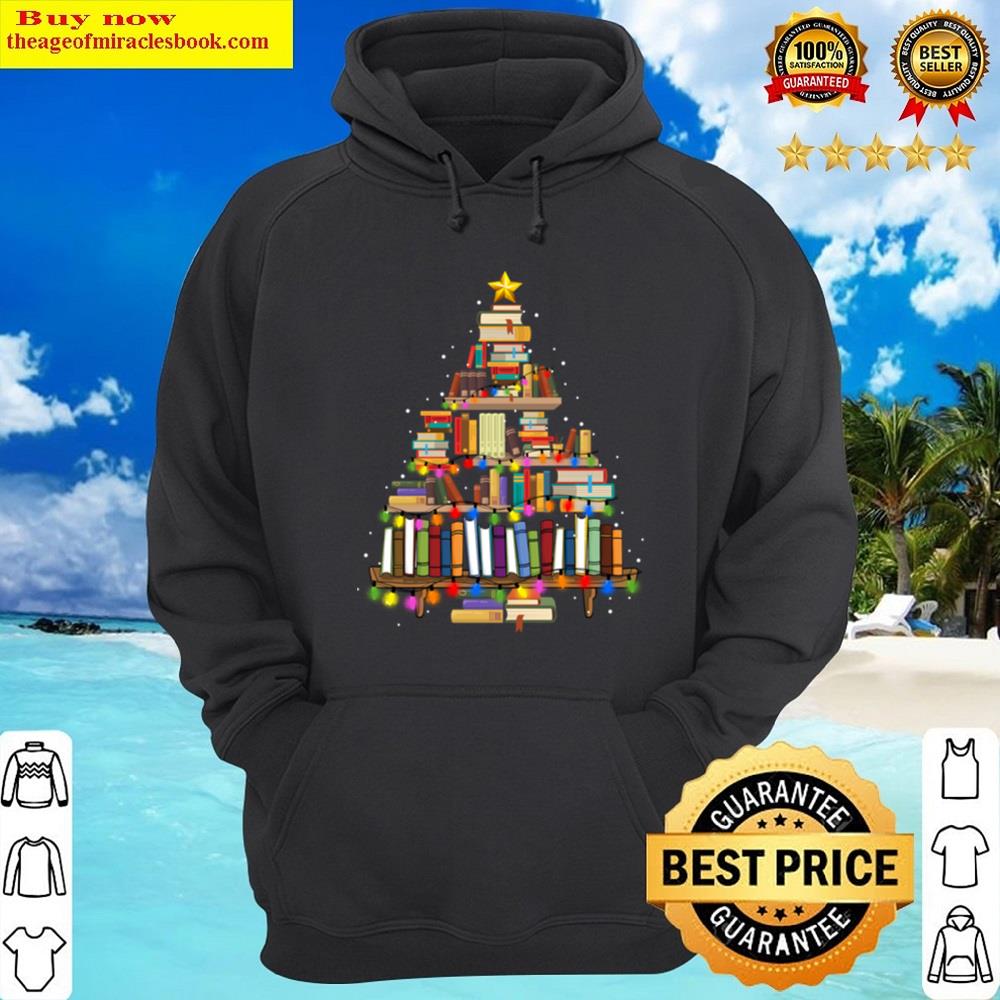 Alternative view of Christmas Books Tree Shirt