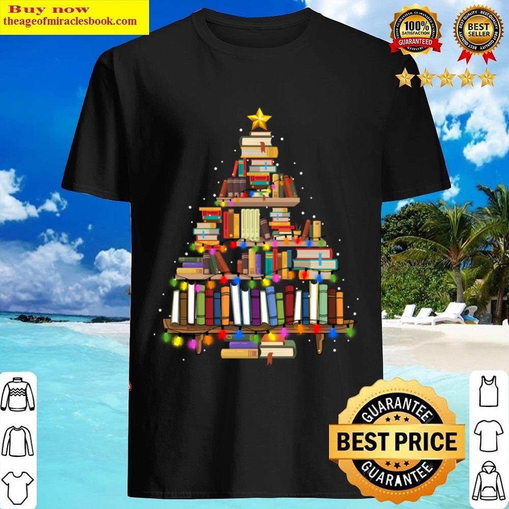 Christmas Books Tree Shirt