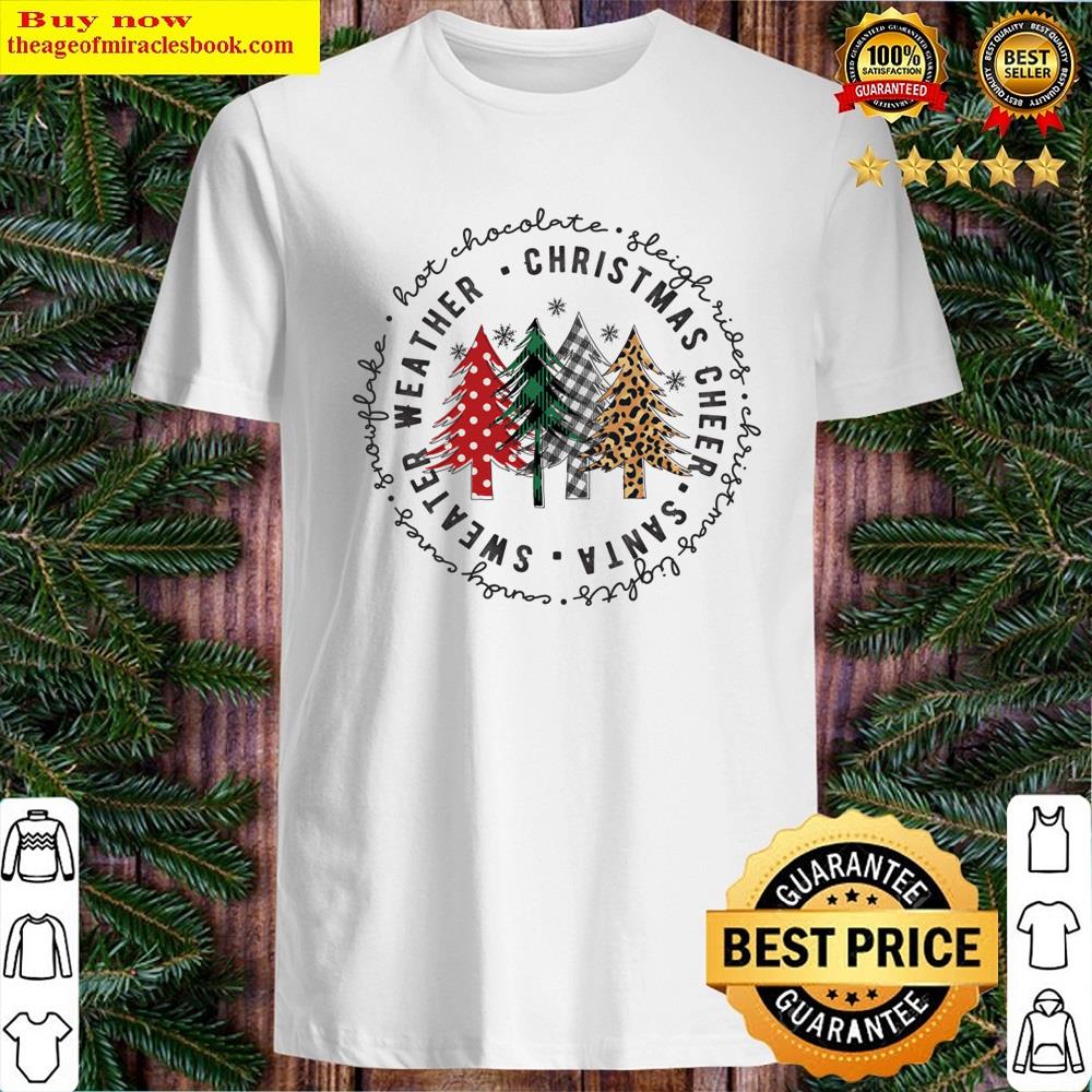 Christmas Trees Buffalo Plaid Shirt