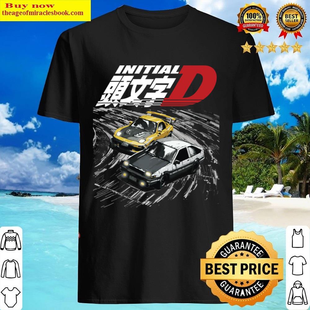 Initial D Downhill Mountain Drifting Ae86 Vs Fd Shirt