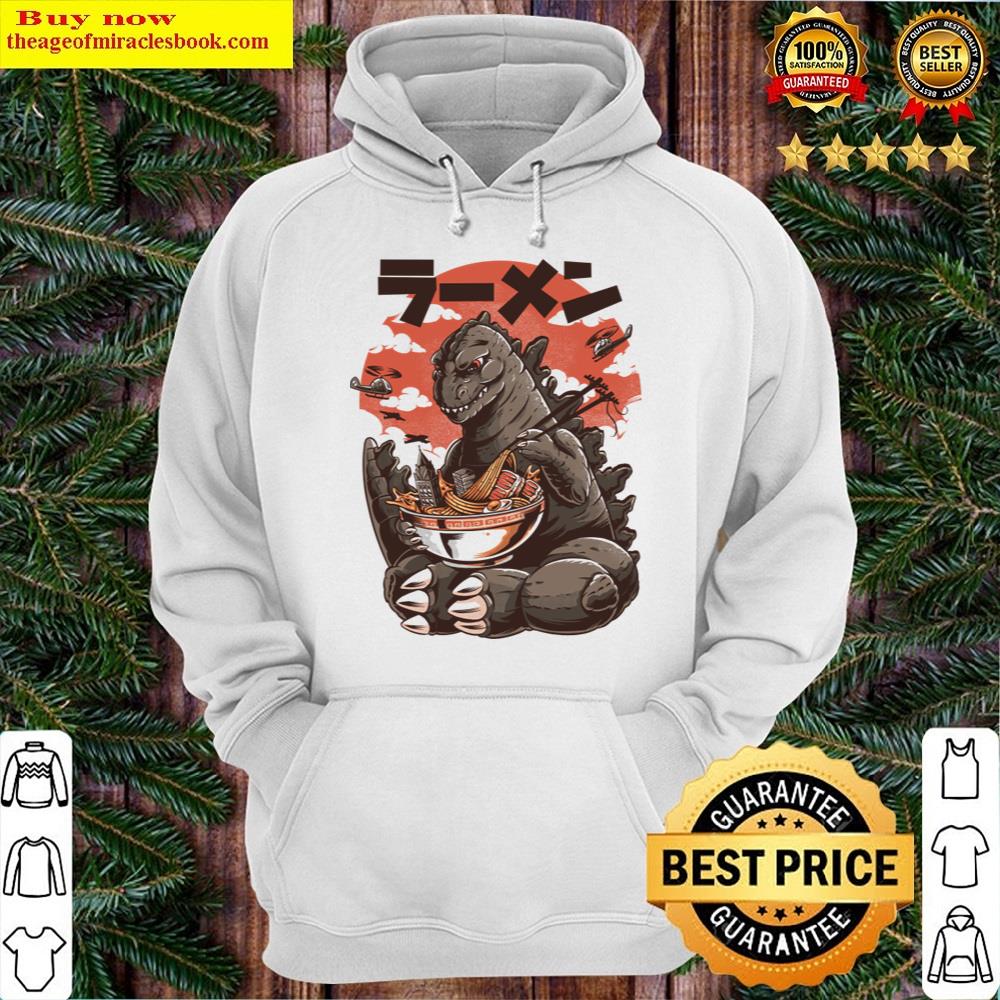 Alternative view of Kaiju's Ramen Shirt