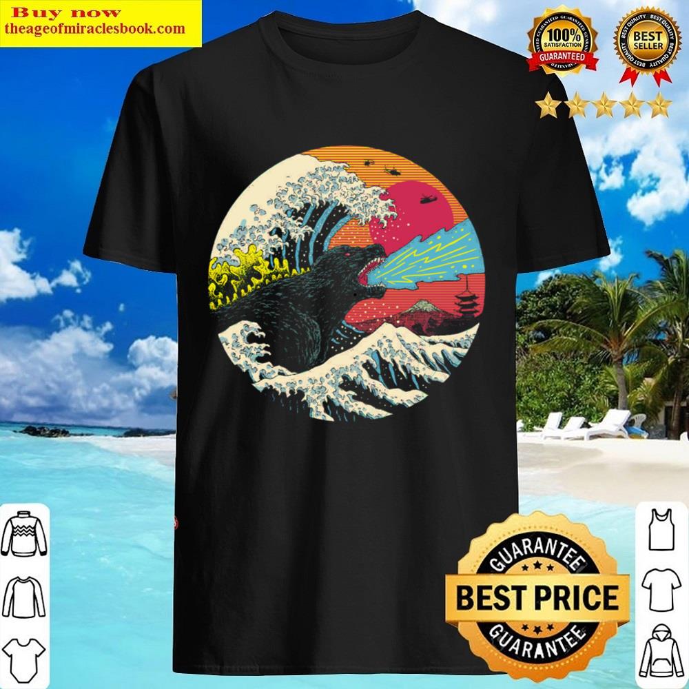 Retro Wave Kaiju Shirt