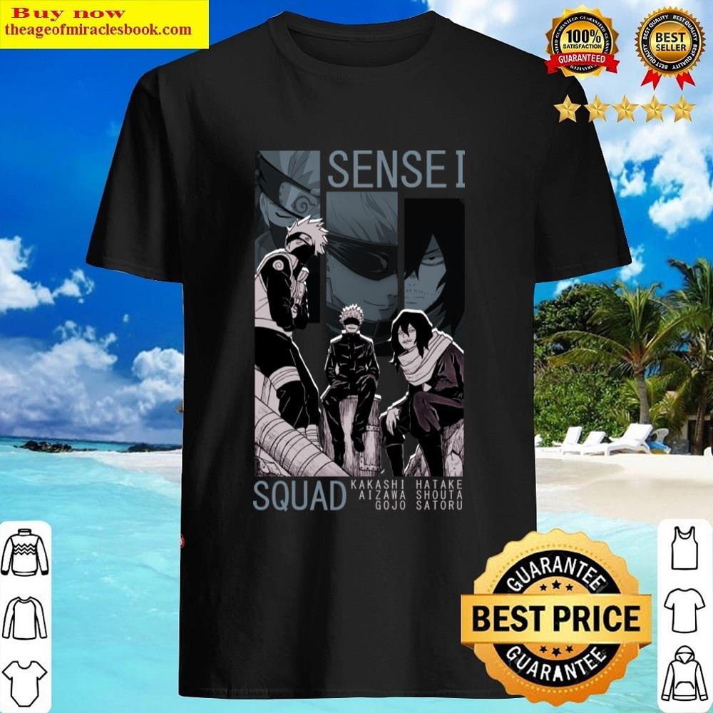Sensei Squad Anime Shirt