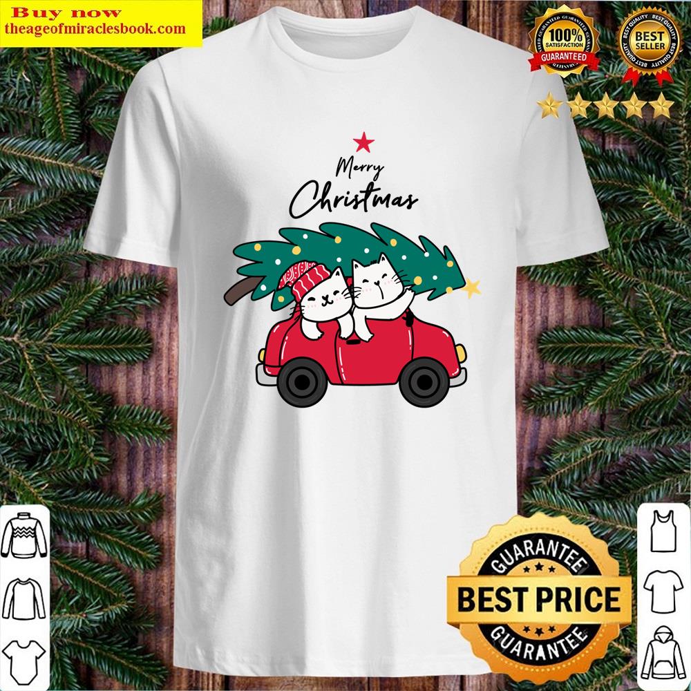 Merry Christmas Cats Shirt