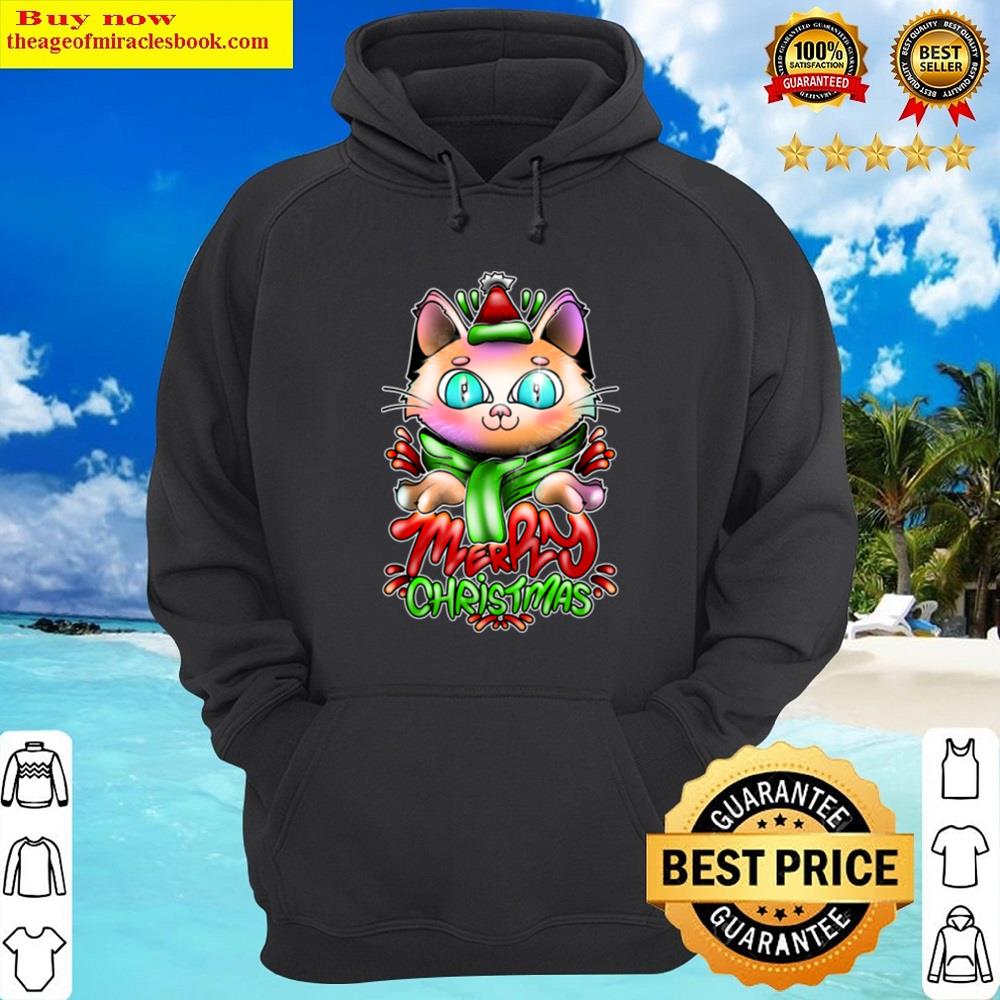 Alternative view of Christmas Cat Shirt