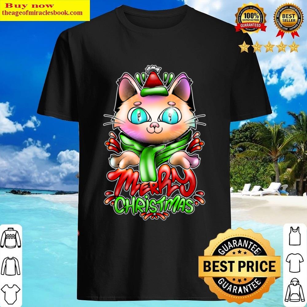 Christmas Cat Shirt