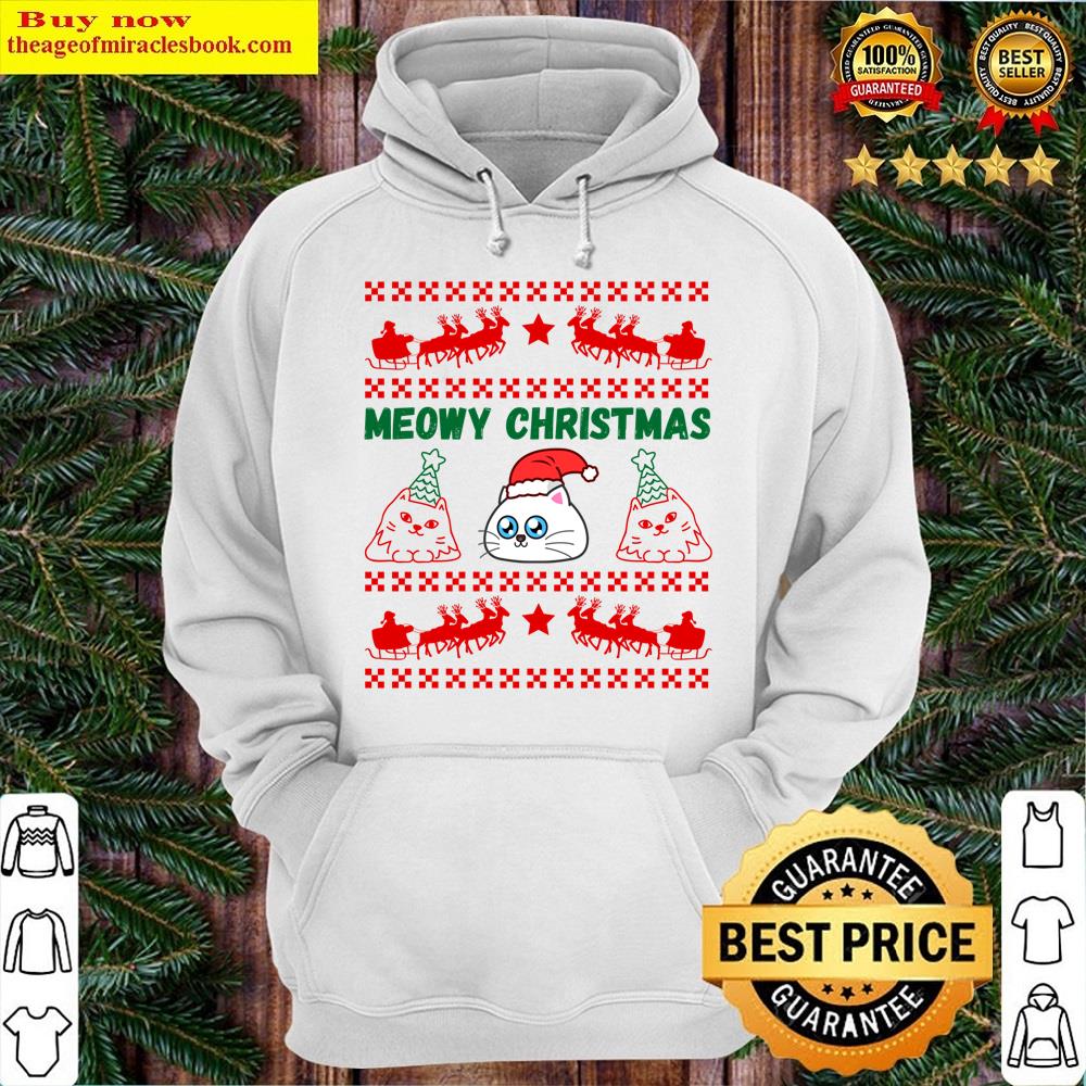 Alternative view of Meowy Christmas Pullover Shirt