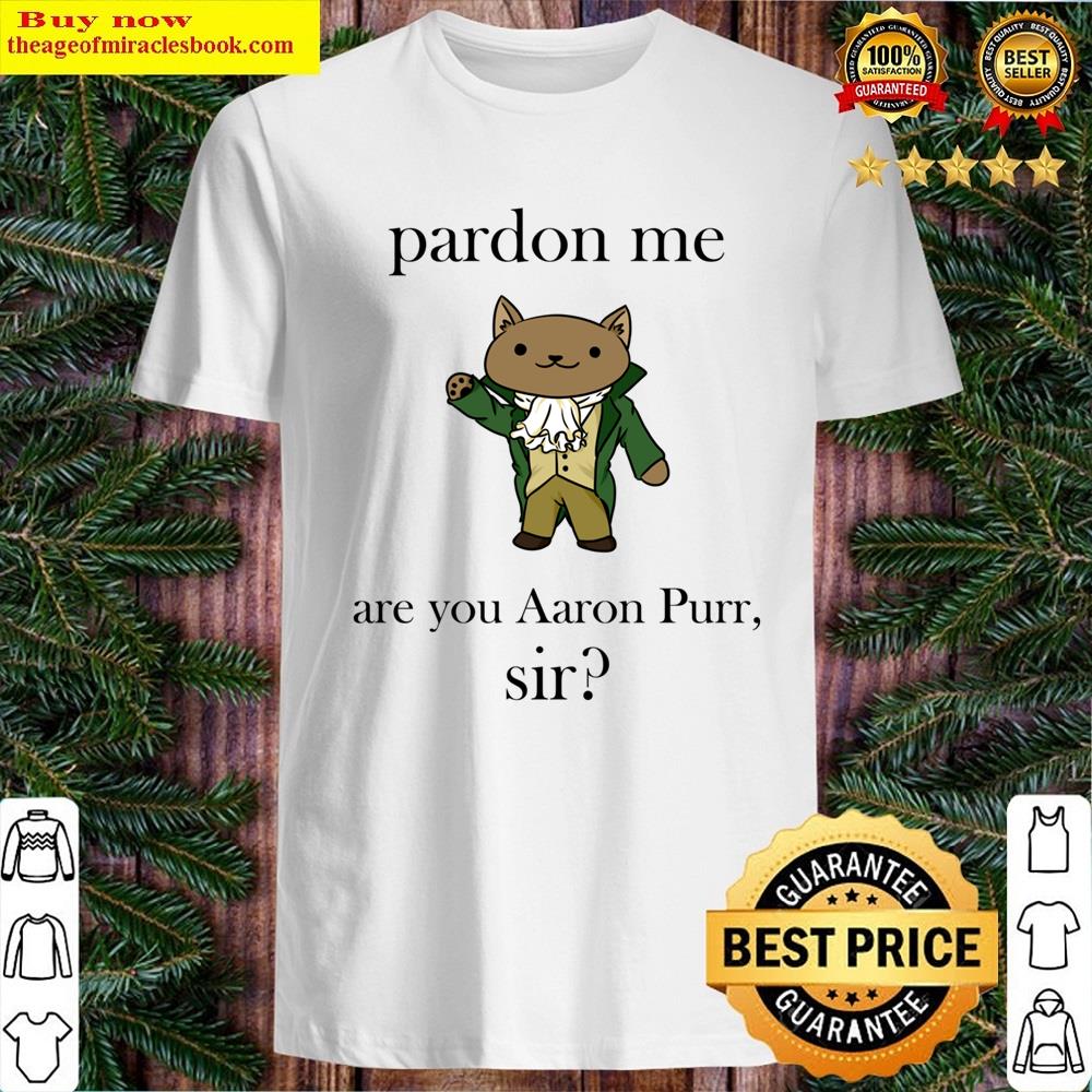 Alexander Hamilcat Black Text Shirt