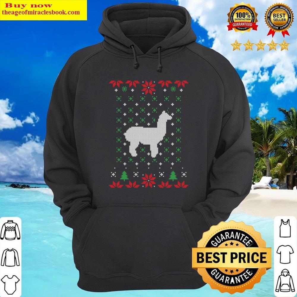 Alternative view of Llama Ugly Shirt