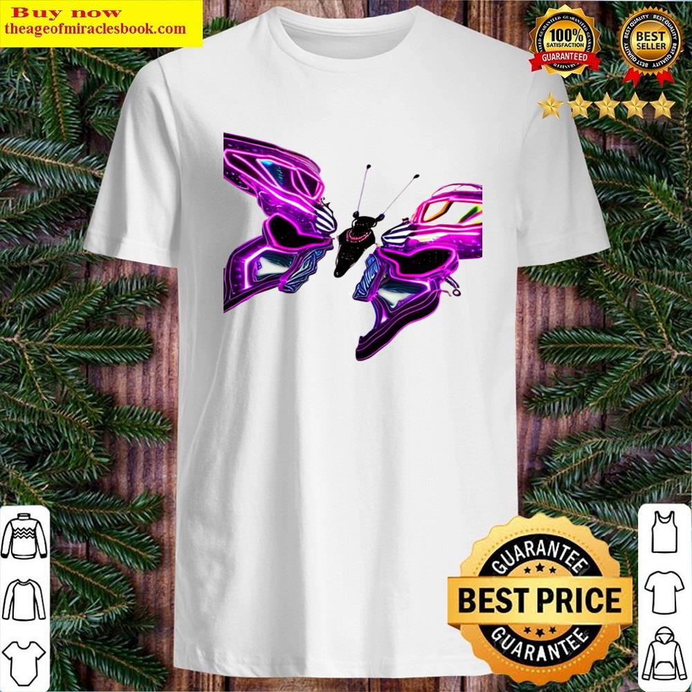 Neon Butterfly Shirt