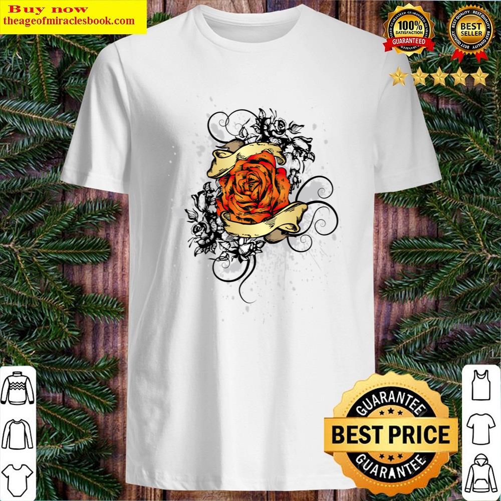 Orange Rose Shirt