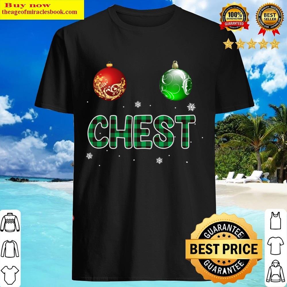 Chest Nuts Matching Christmas For Couples Shirt