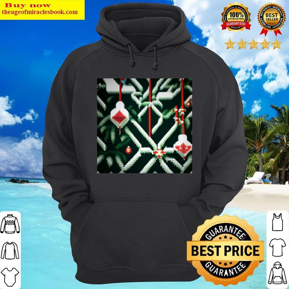 Alternative view of Christmas Pixel Art Shirt