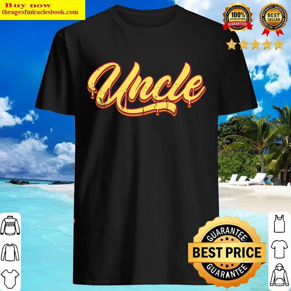 Uncle Vintage Drip Text Shirt