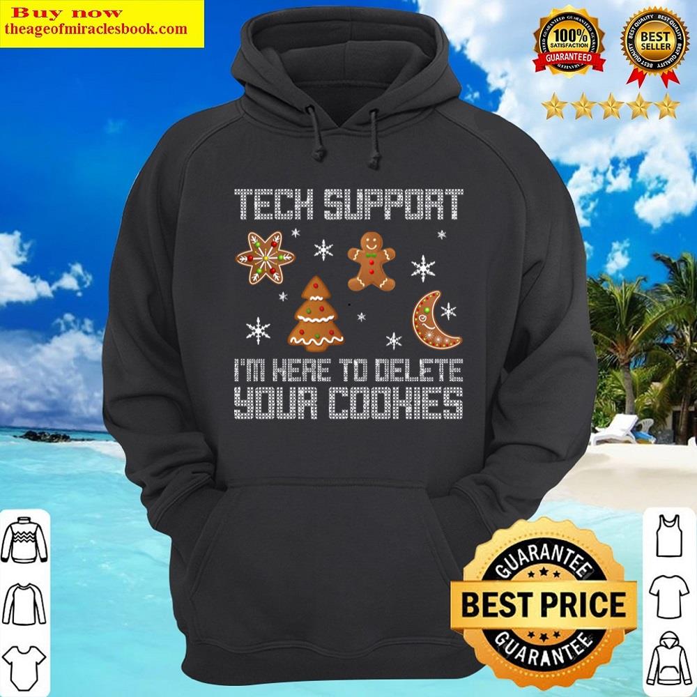 Alternative view of Funny Christmas Tech Support Computer Progra Shirt